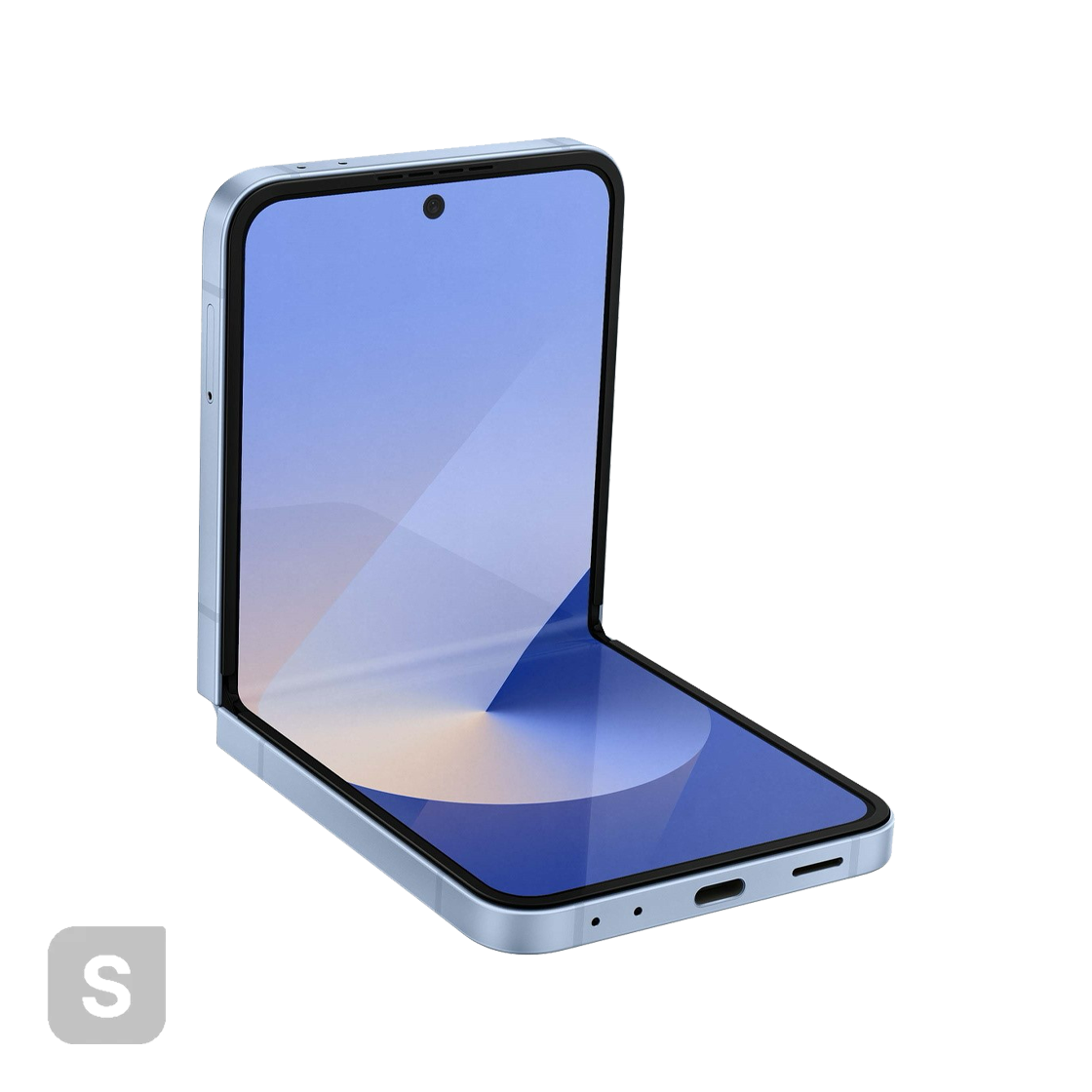 [S등급] 리퍼비시 갤럭시 Z 플립 6 256기가 블루([S등급] Refurbished Galaxy Z Flip 6 256GB Blue)