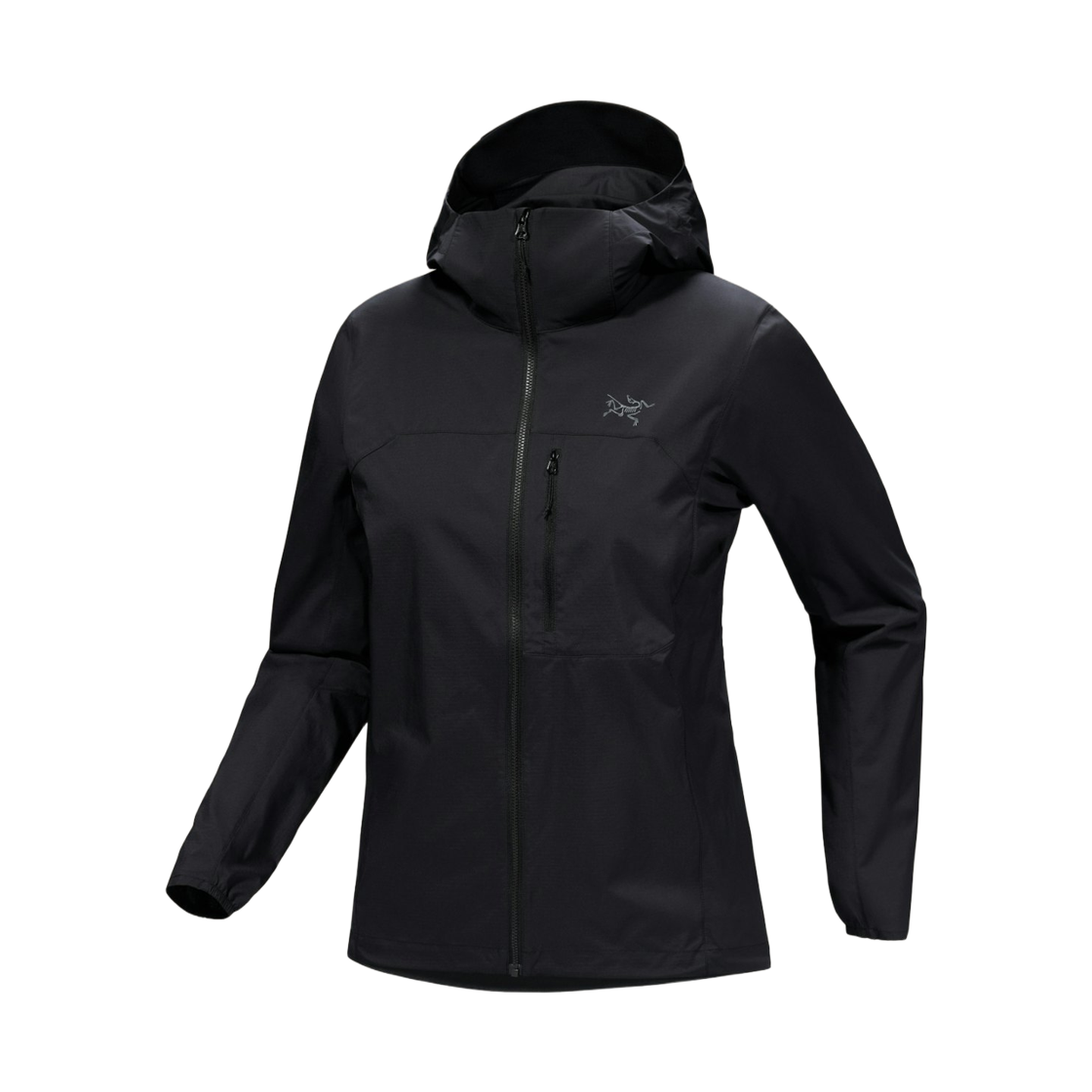 (W) 아크테릭스 스쿼미시 후디 블랙((W) Arc'teryx Squamish Hoody Black) - 1