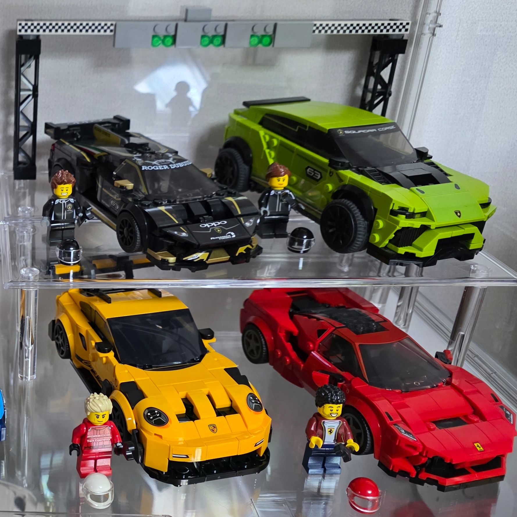 Lego Lamborghini Urus ST-X & Lamborghini Huracan Super Trofeo Evo 착용 스타일