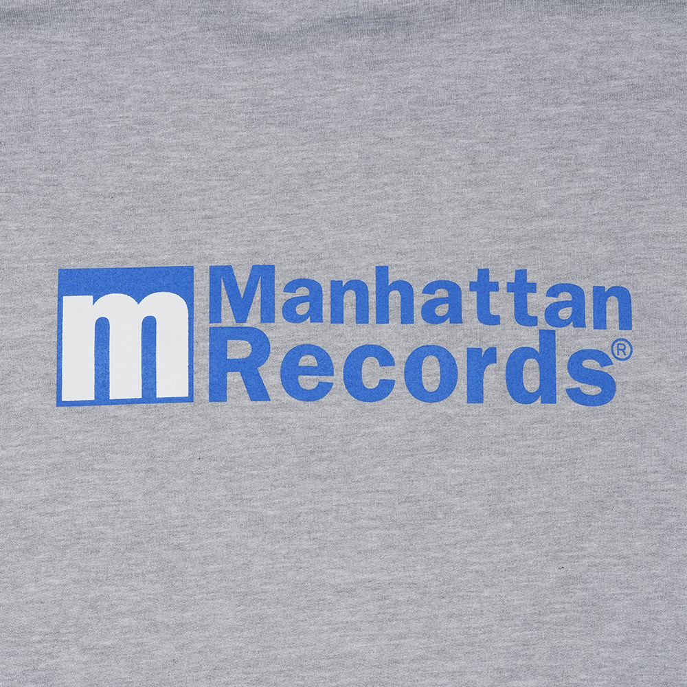 맨하탄 레코즈 박스 로고 크루넥 - 그레이(Manhattan Records Box Logo Crew Neck - Grey) - 5