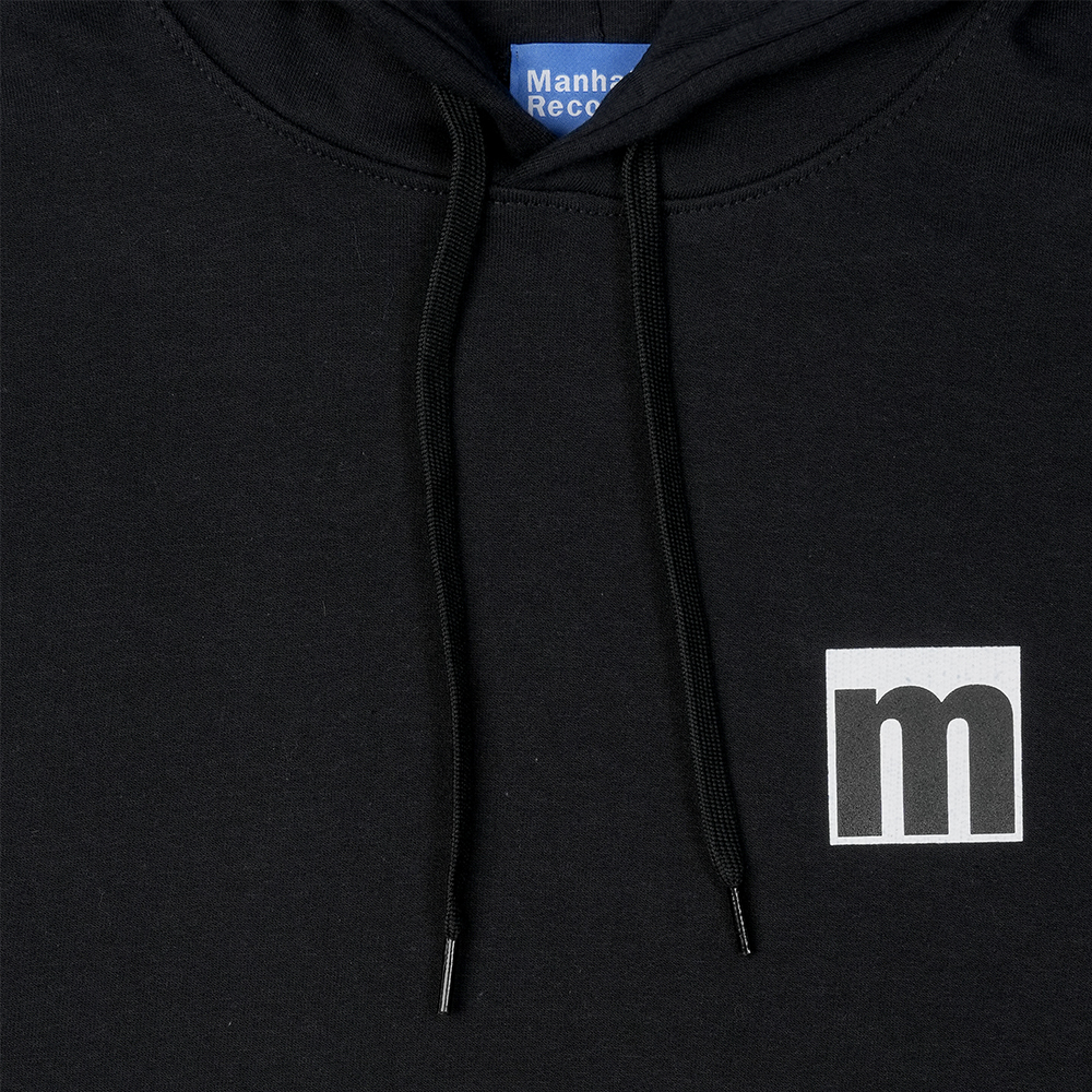 맨하탄 레코즈 플래그쉽 로고 후디 - 블랙(Manhattan Records Flagship Logo Hoodie - Black) - 4