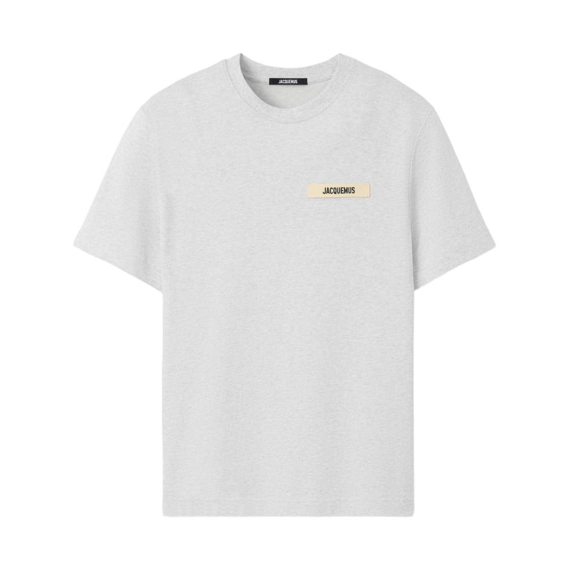 TSM00133AJ0-0226-950 Jacquemus The Gros Grain Logo T-Shirt Grey