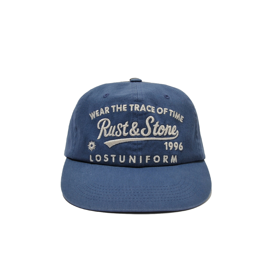 러스트앤스톤 타임 트레이스 볼캡 블루(Rust And Stone Time Trace Ball Blue)