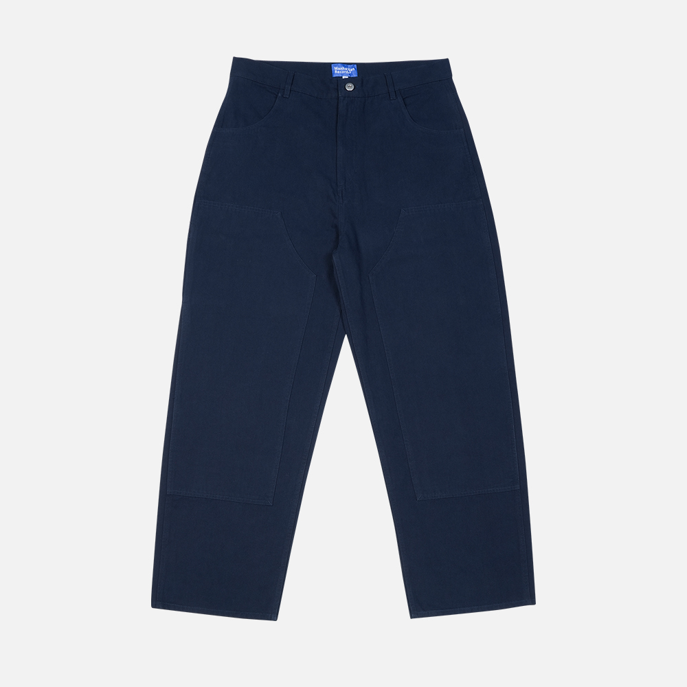 맨하탄 레코즈 캔버스 더블니 팬츠 - 네이비(Manhattan Records Canvas Double Knee Pants - NAVY) - 2