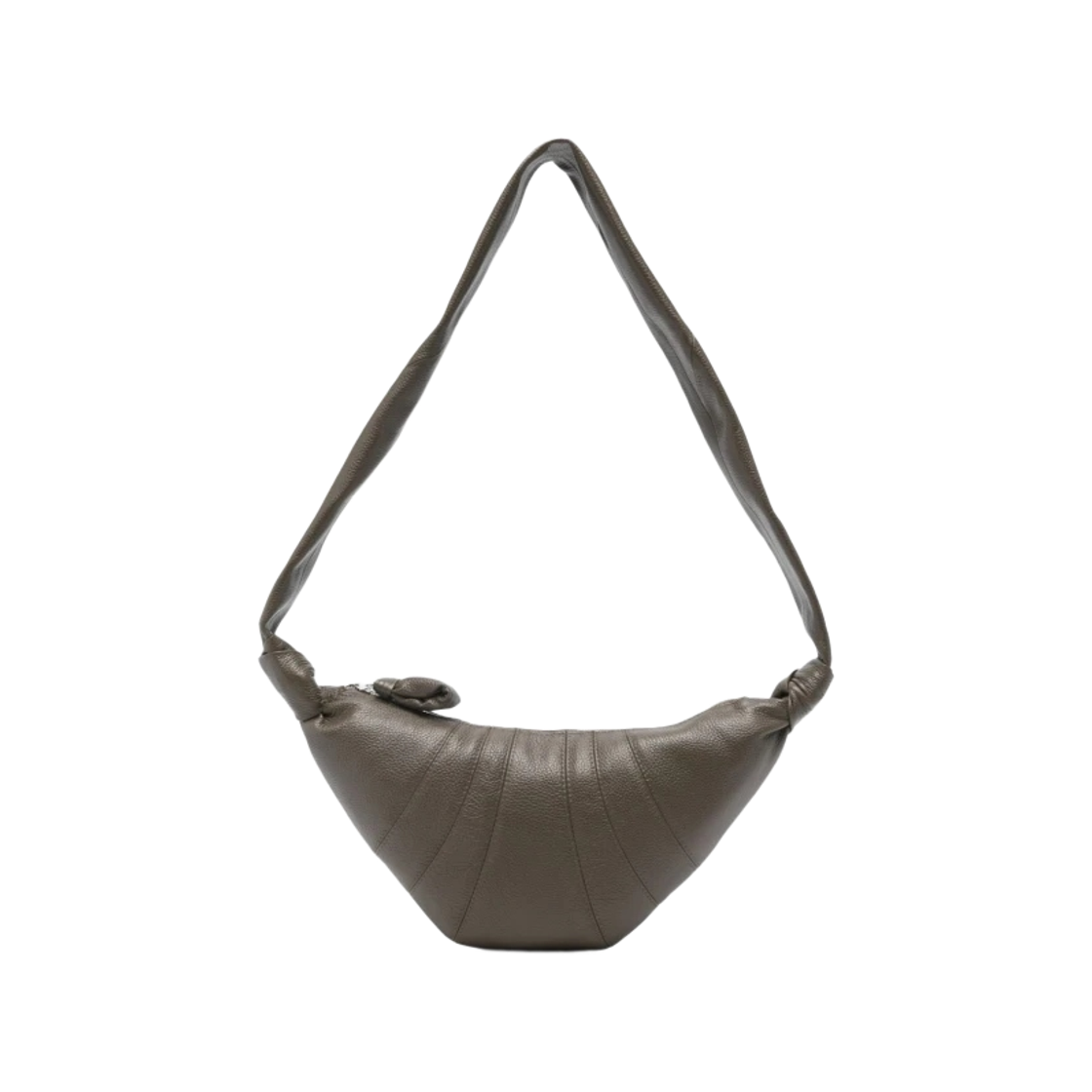 BG0003-LL0018-691 Lemaire Small Croissant Bag Soft Grained Leather Dark Olive
