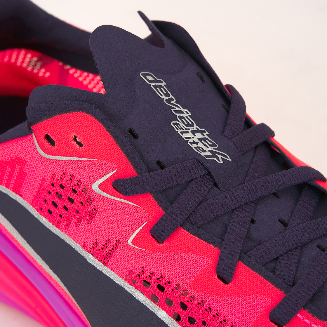 (W) 푸마 x 하이록스 디비에이트 나이트로 엘리트 4 퓨어 핑크 일렉트릭 오키드((W) Puma x Hyrox Deviate Nitro Elite 4 Pure Pink Electric Orchid) - 7