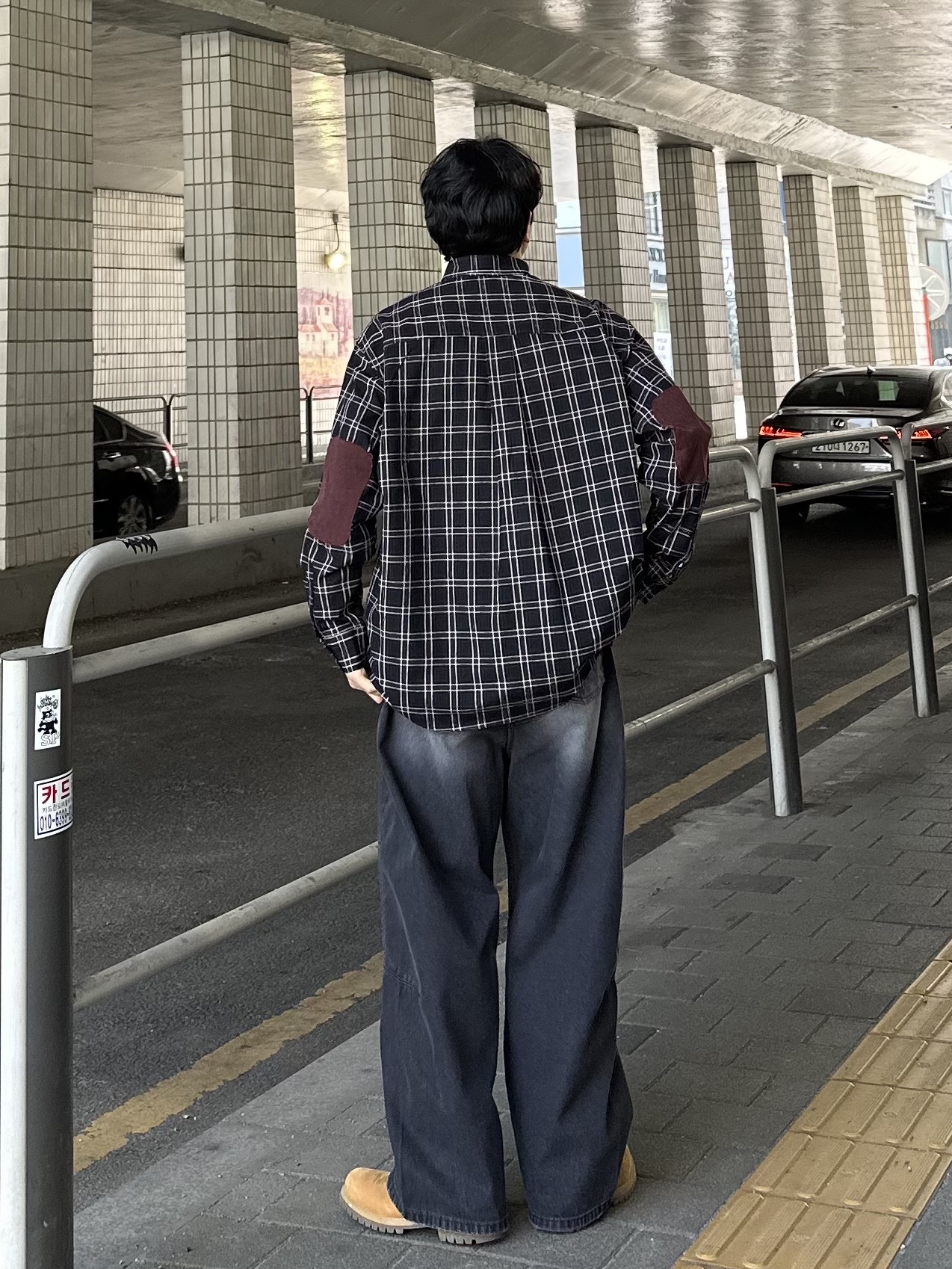 Timberland Premium 6 inch Waterproof Boot Wheat Nubuck - Wide 착용 스타일 - 2