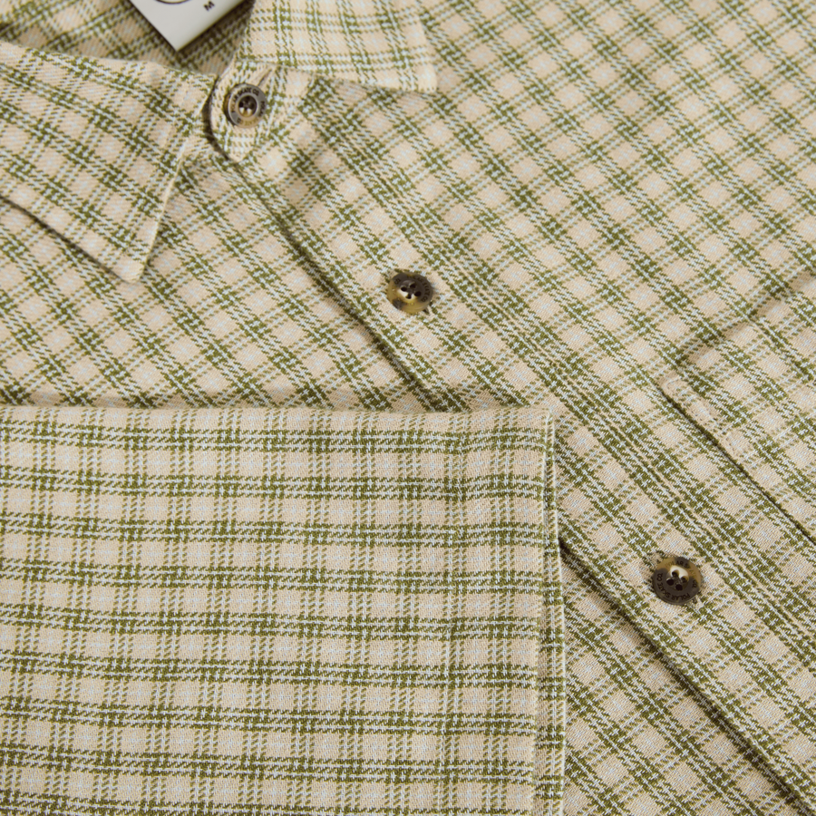 폴라스케이트 미첼 셔츠 베이지 그린(Polar Skate Co. Mitchell Shirt Beige Green) - 3