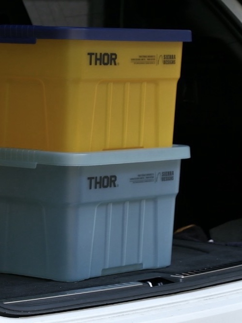 SIERRA DESIGNS GRAND MOTHERSHIP LT THOR Box 22L Clear Multi 착용 스타일 - 3