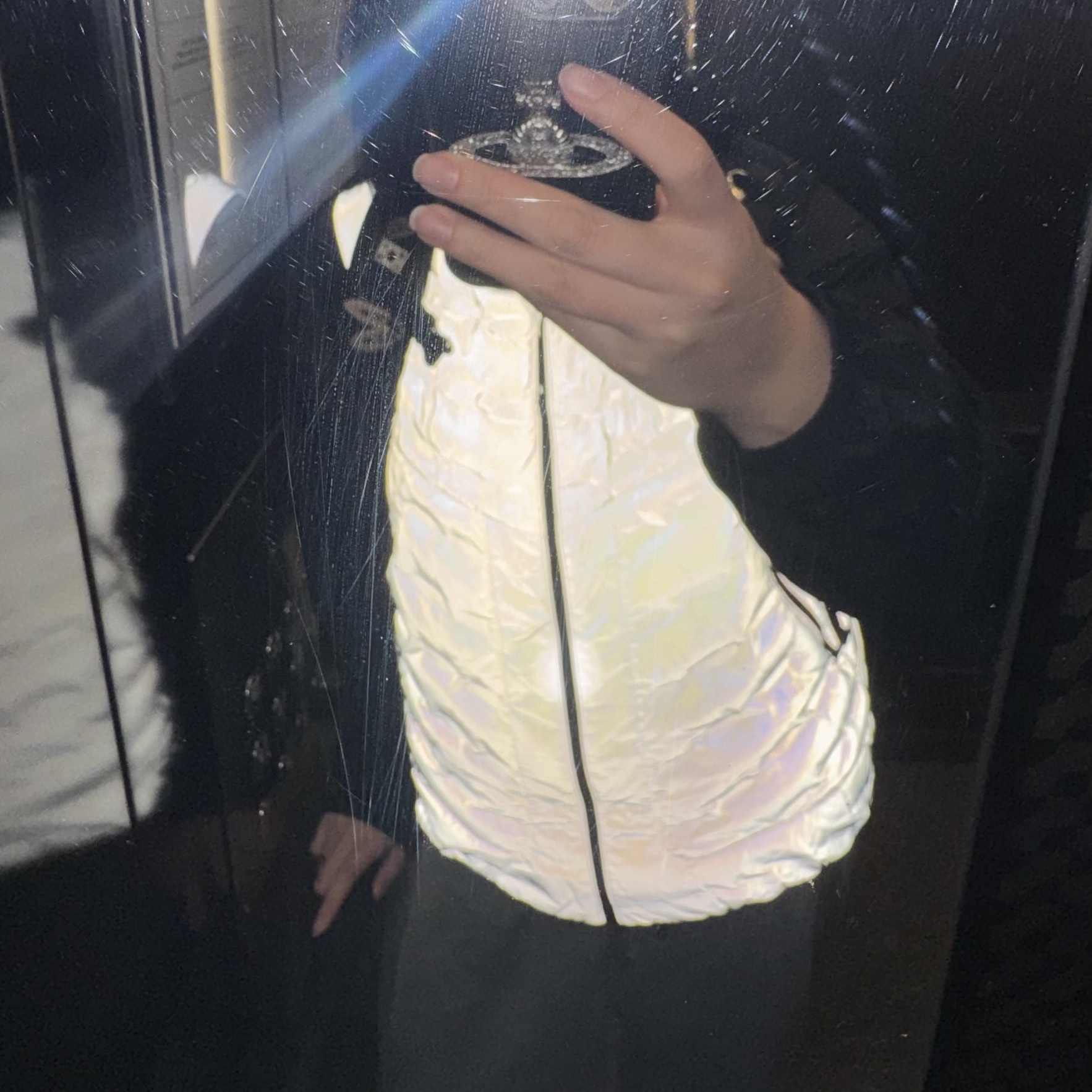Nike Therma-Fit ADV Reflective Design Running Vest Reflect Silver - Asia 착용 스타일
