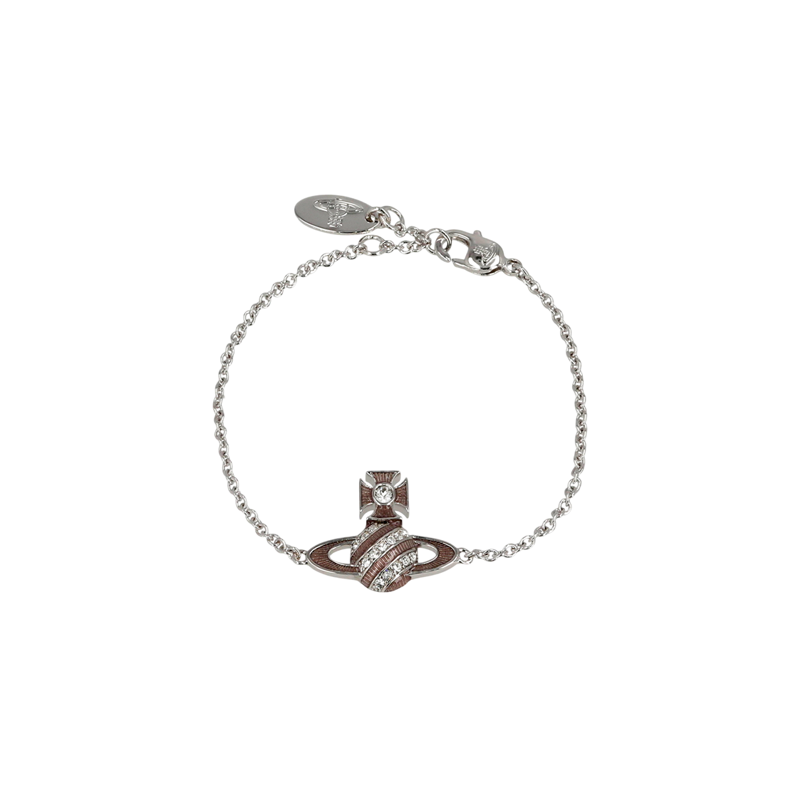 61020241 02P608 [20% 쿠폰] (W) Vivienne Westwood Assita Bas Relief Chain Bracelet Silver