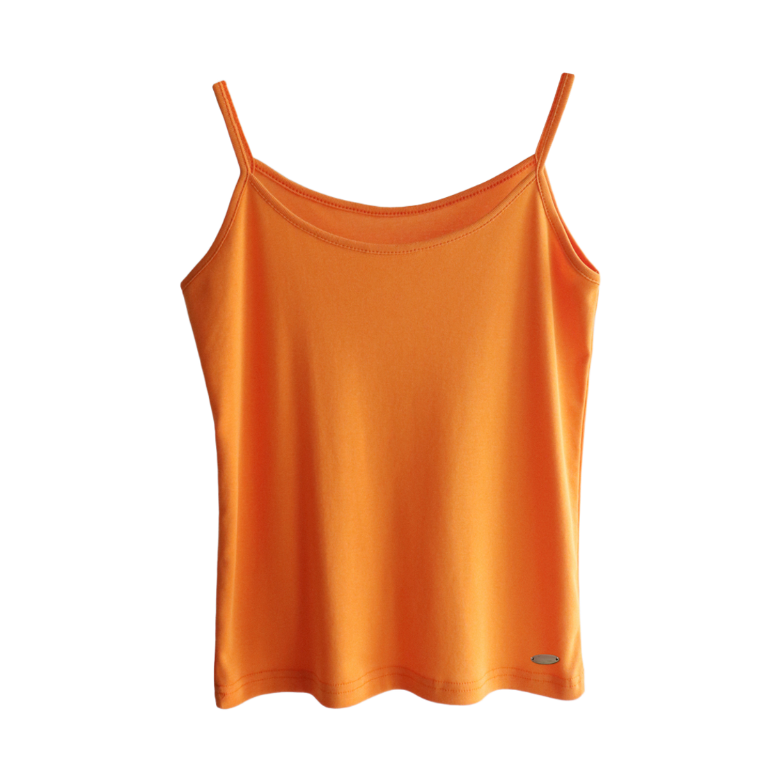 뮈르뮈르 라브니 심볼 컬러 나시 오렌지(Murmure ]Ravni Symbol Color Sleeveless Orange)