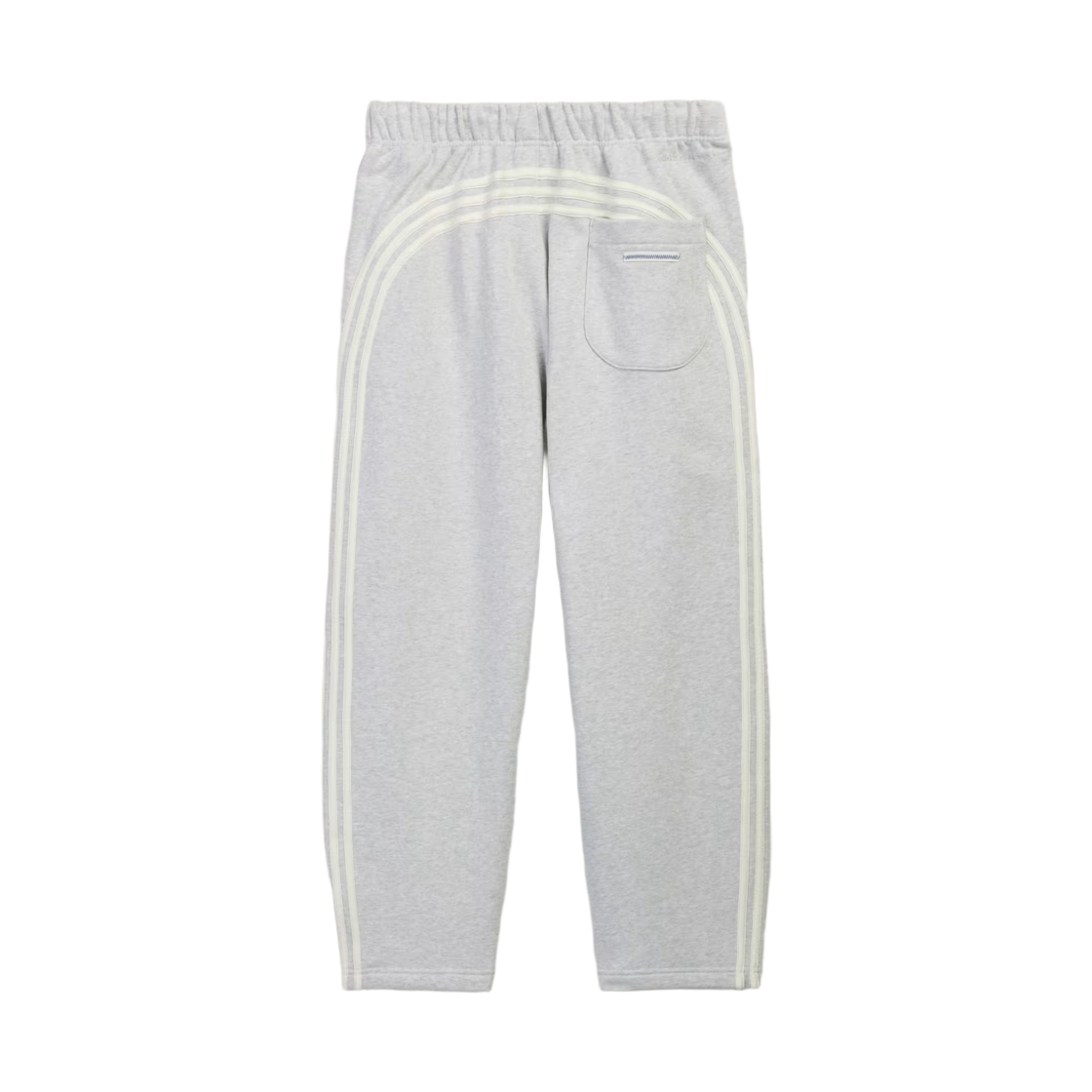 아디다스 x 배드 버니 테이퍼드 헤비 스웨트팬츠 라이트 그레이 헤더 - KR 사이즈(Adidas x Bad Bunny Tapered Heavy Sweatpants Light Grey Heather - KR Sizing) - 2
