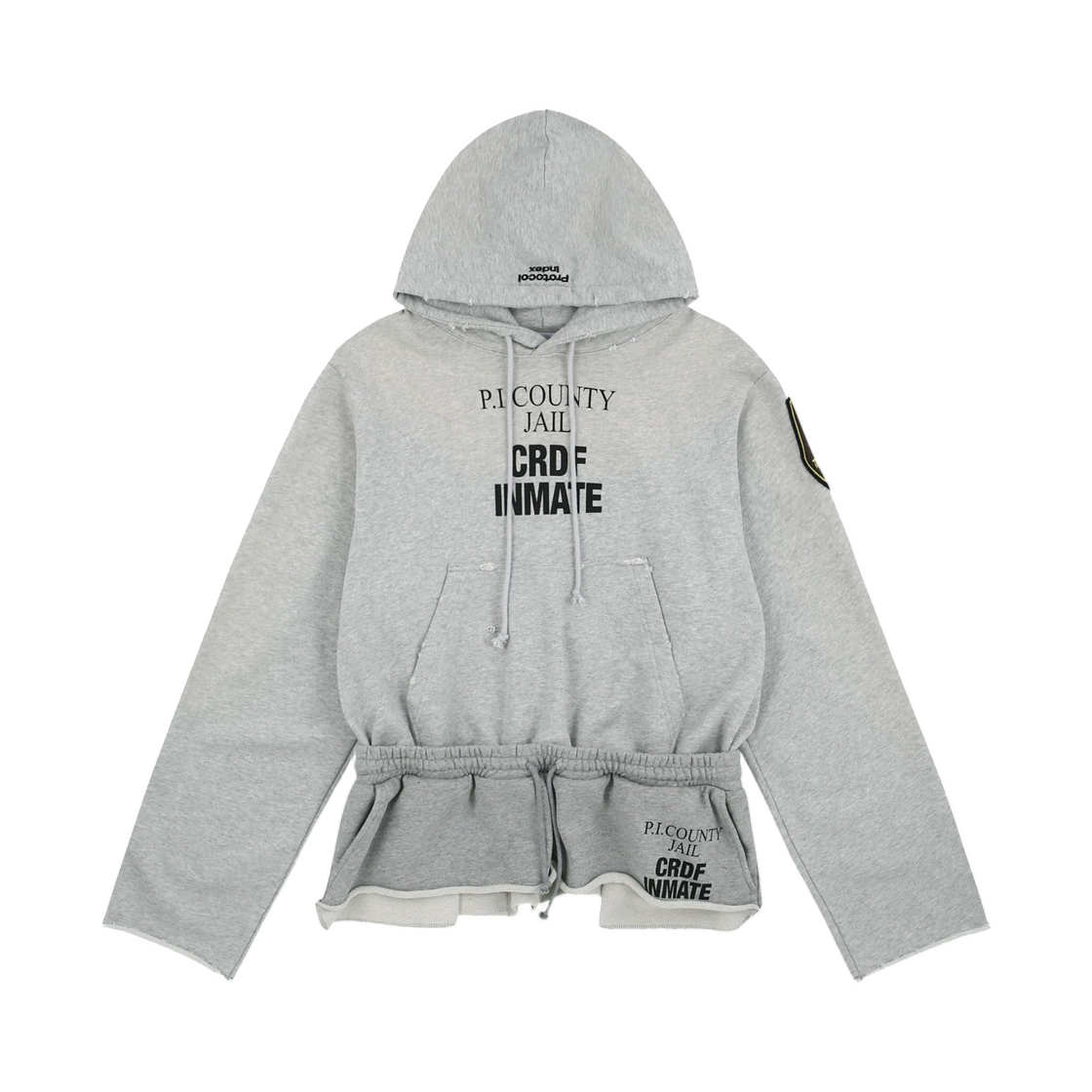 프로토콜 인덱스 하이브리드 스웨트팬츠 후드 멜란지 그레이(Protocol Index Hybrid Sweatpants Hoodie Melange Gray) - 1
