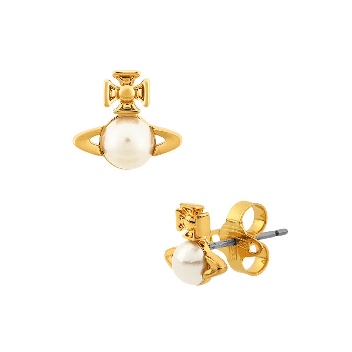 62010268 02R313 [20% 쿠폰] (W) Vivienne Westwood Balbina Pearl Earrings Gold