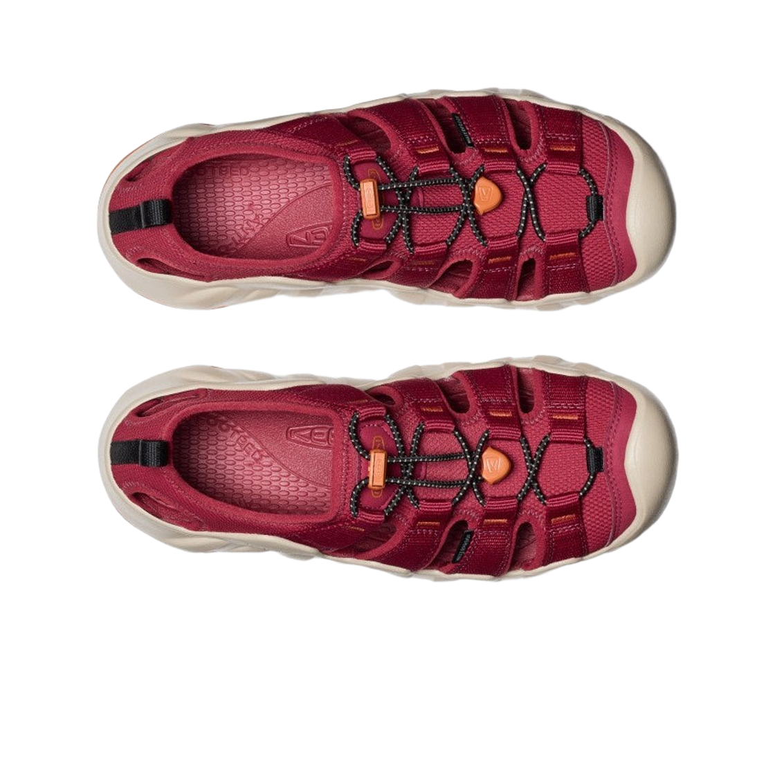 킨 하이퍼포트 H2 샌들 티베탄 레드 골드 프레임(Keen Hyperport H2 Sandal Tibetan Red Gold Flame) - 2