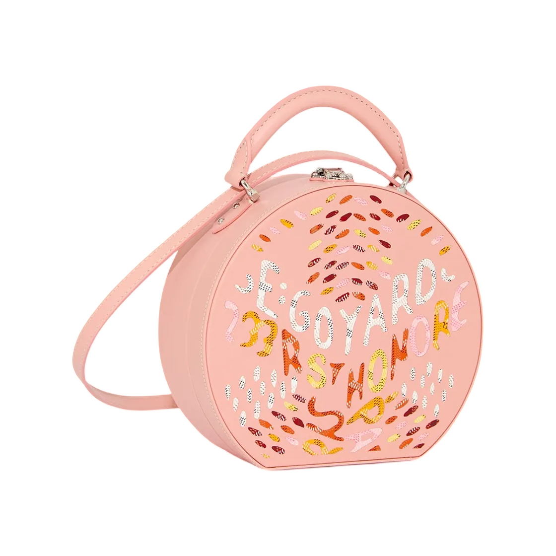 고야드 알토 트렁크 박스 백 마케트리 파우더 핑크(Goyard Alto Trunk Box Bag Marquetry Powder Pink) - 1