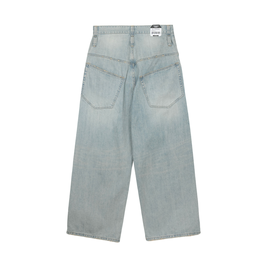 프로토콜 인덱스 레트로 데님 팬츠 블루(Protocol Index Retro Denim Pants Blue) - 2