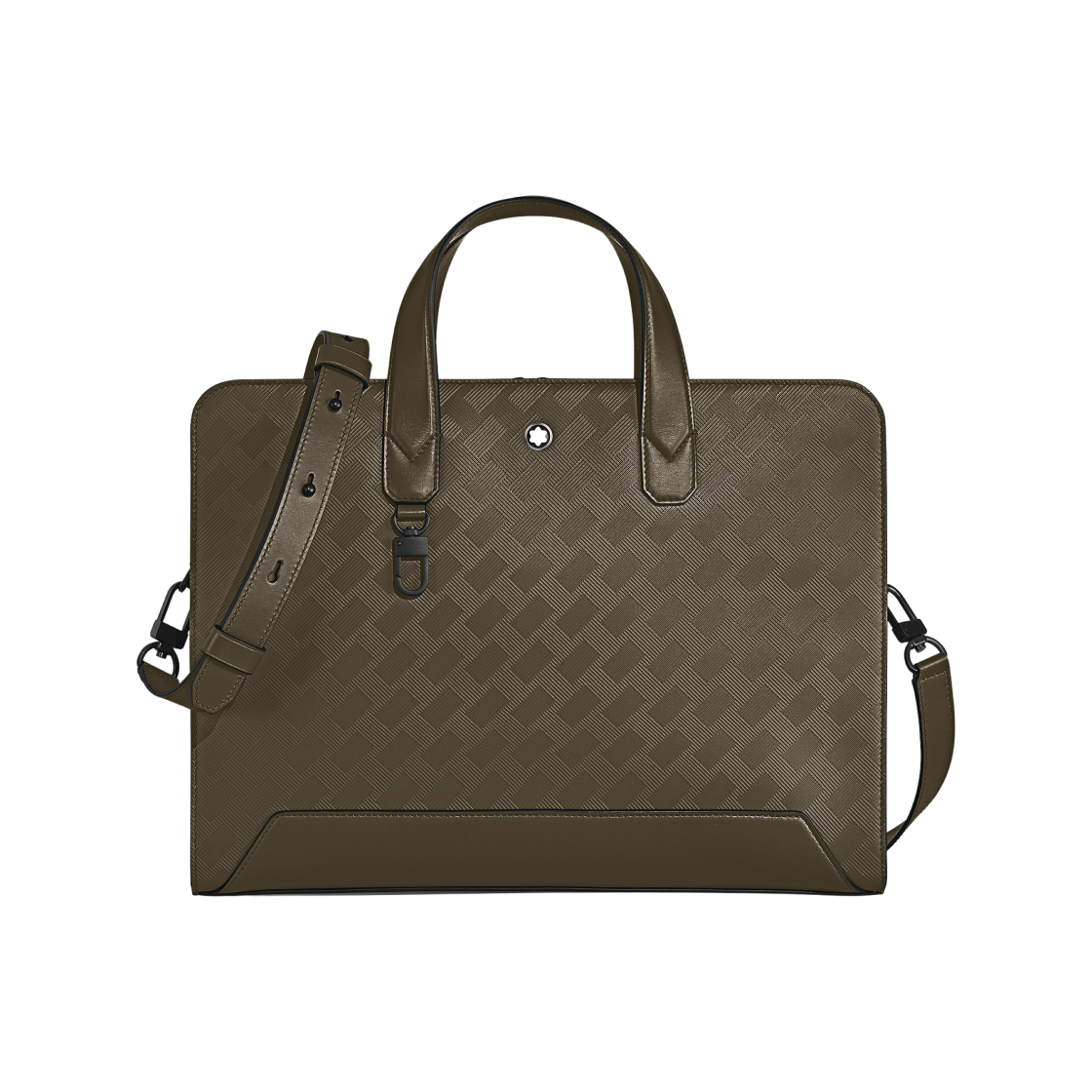 몽블랑 씬 브리프케이스 익스트림 레더 카키(Montblanc Thin Briefcase In Extreme Leather khaki) - 1