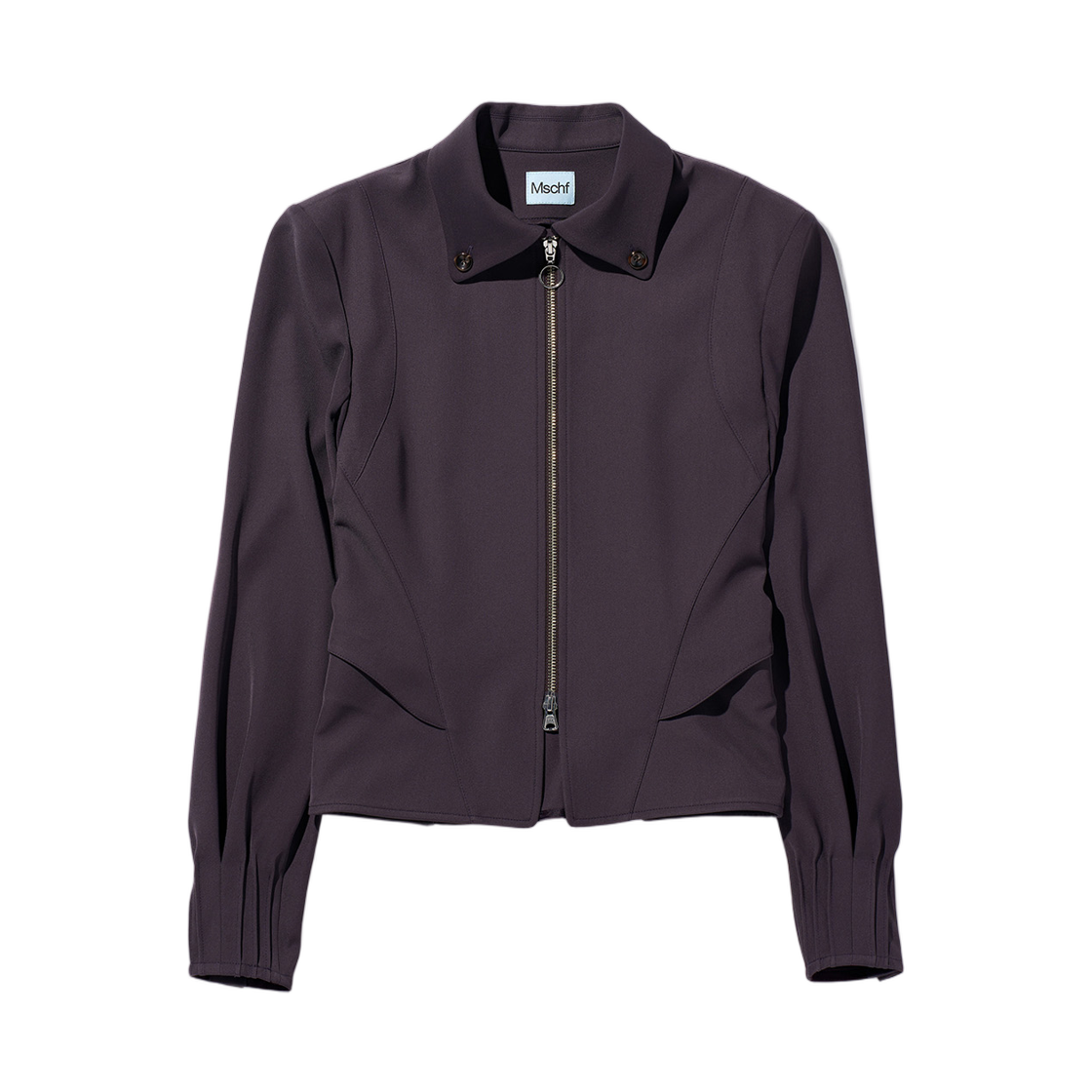 - (W) Mischief Tailored Uniform Jacket Purple Charcoal
