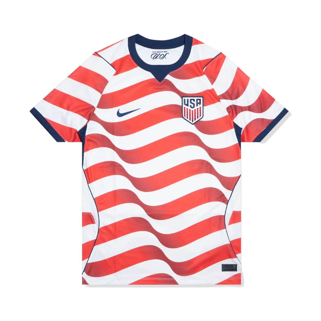 IB5339-133 Nike USMNT 2026 Stadium Home Dri-Fit Soccer Replica Jersey Sail Midnight Navy (IB5339-133) (Non Marking Ver.)