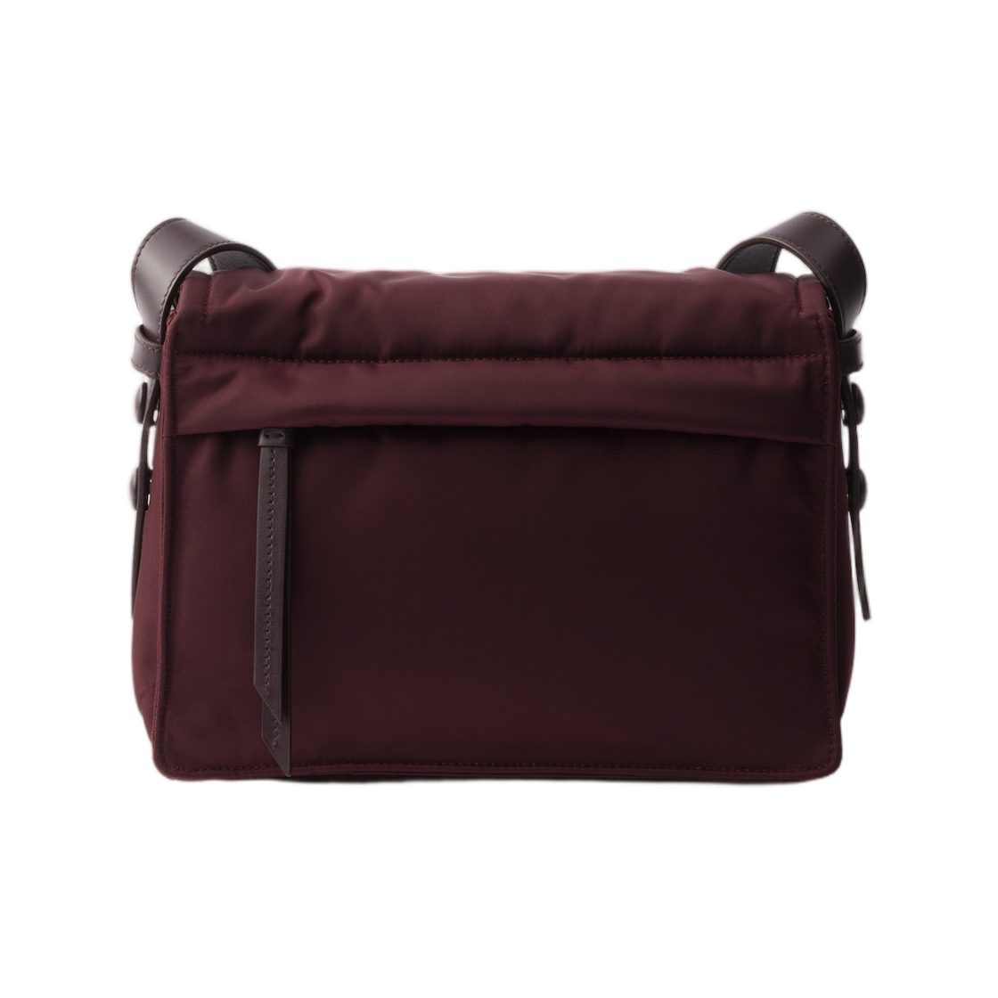 프라다 트래블러 스몰 패딩 리나일론 숄더백 버건디(Prada Traveller Small Padded Re-Nylon Shoulder Bag Burgundy) - 2