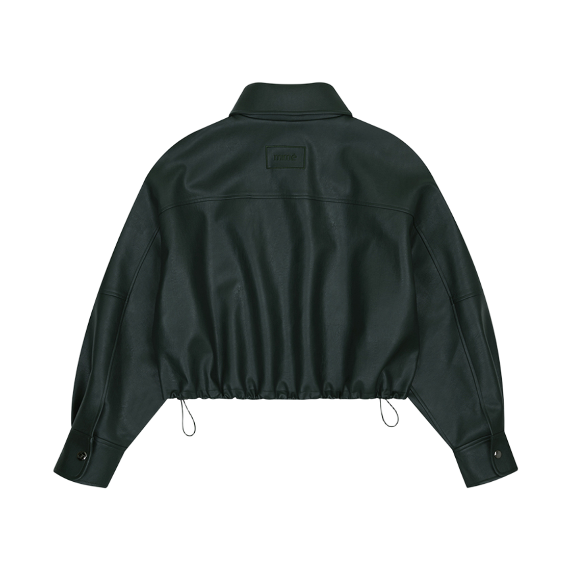 뮈르뮈르 네브니 레더 스트링 자켓 카키(Murmure Nevni Faux Leather String Jacket Khaki) - 3