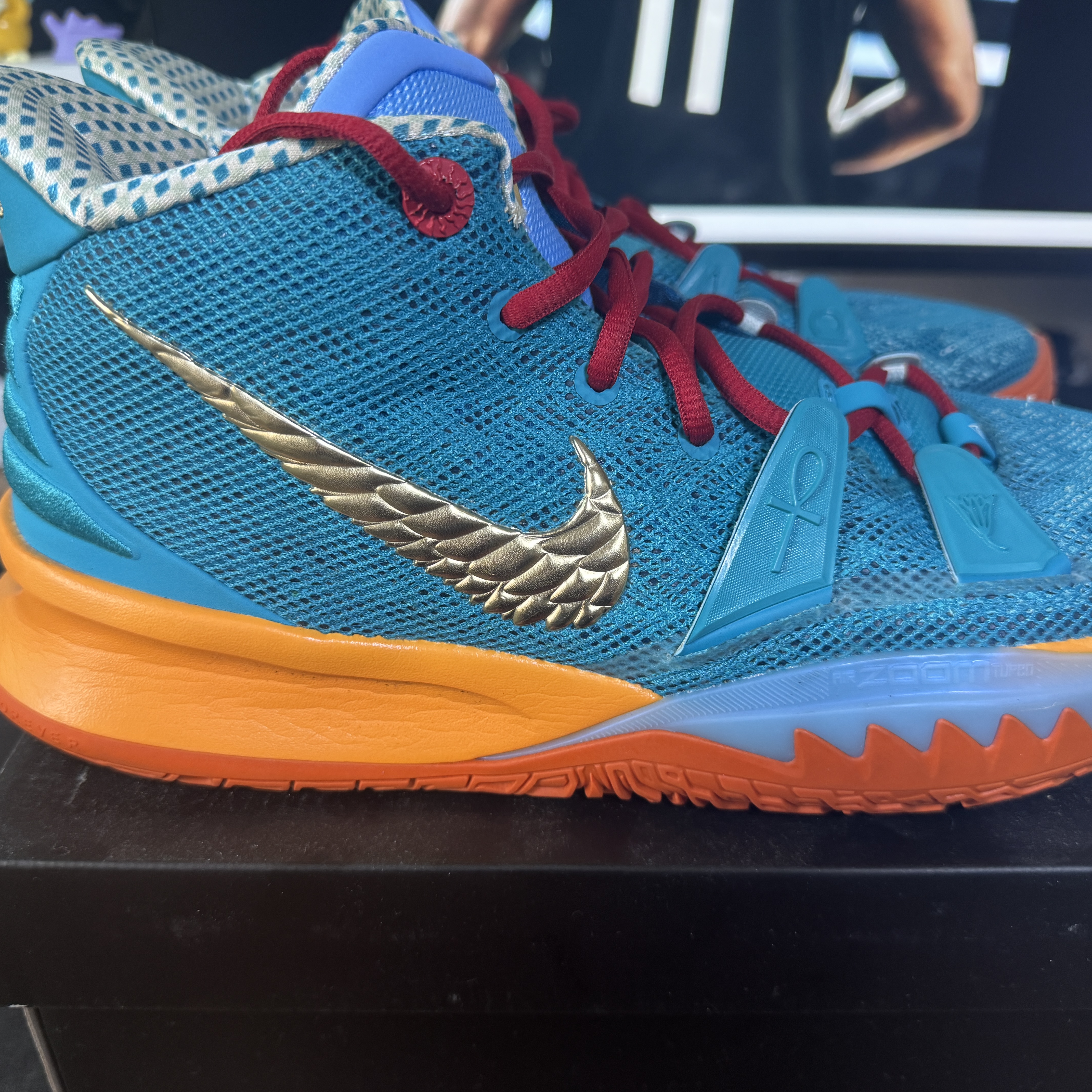Nike x Concepts Kyrie 7 EP Horus 착용 스타일