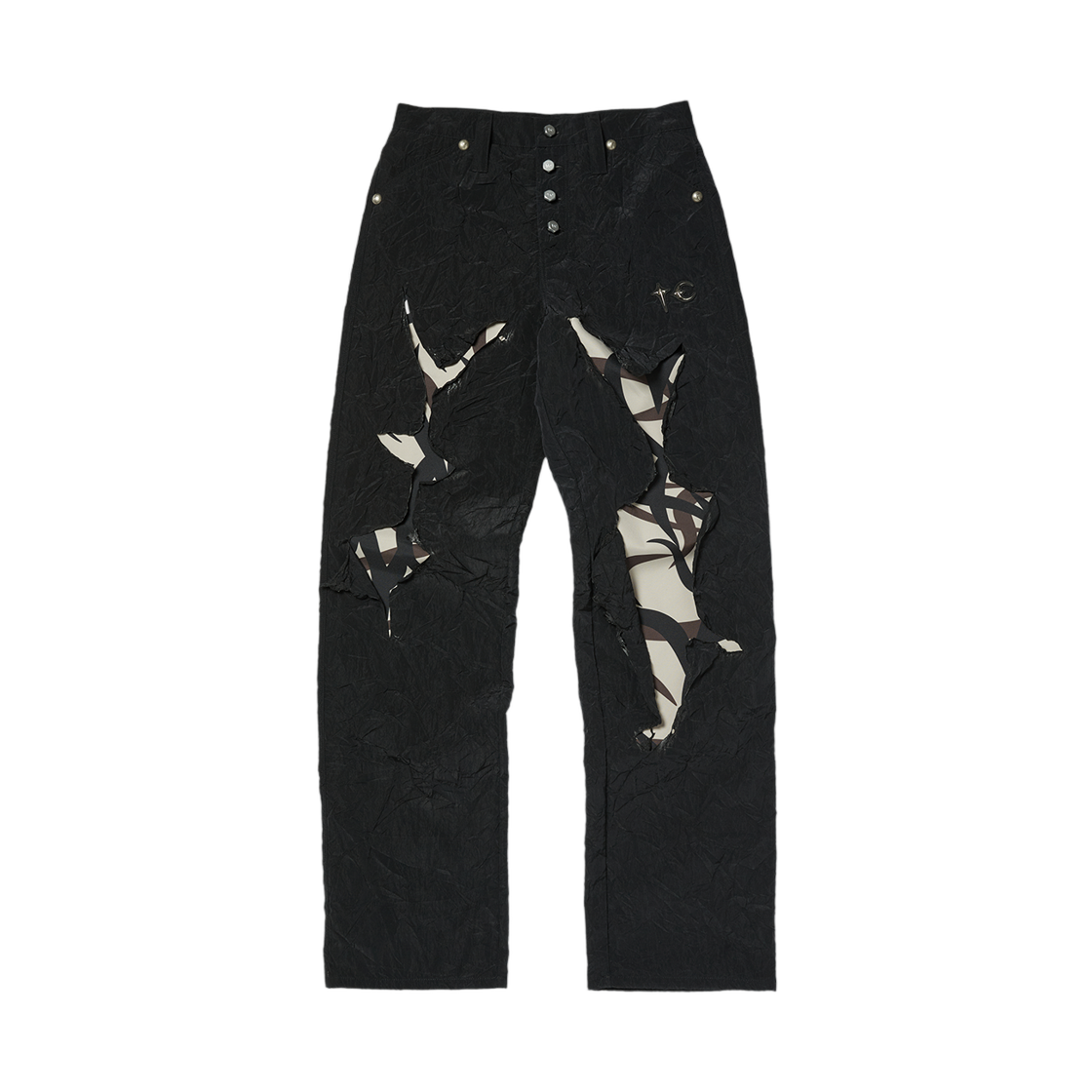 - Thug Club Burnt Tribal Camo Pants Black