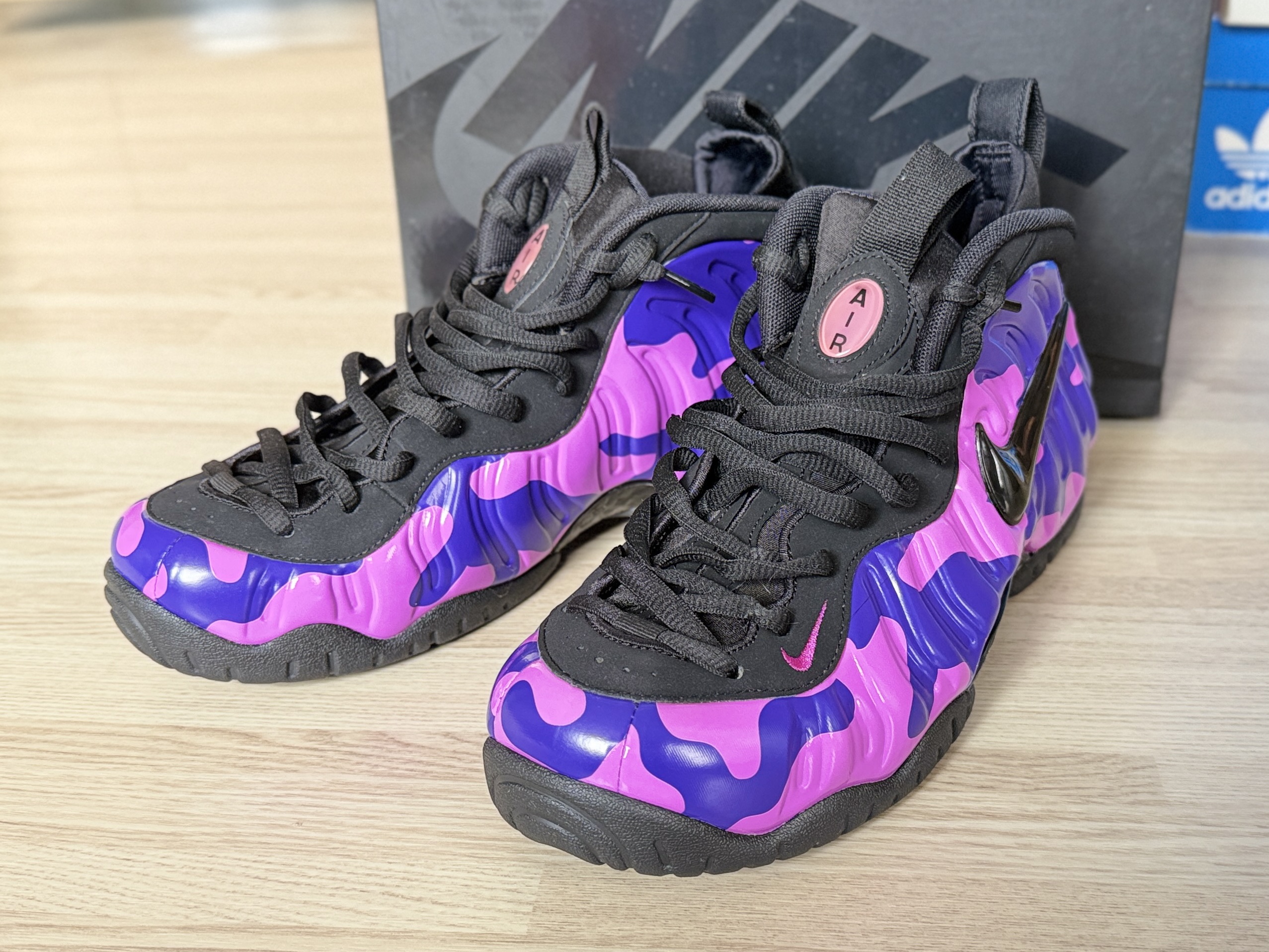 Nike Air Foamposite Pro Pearl White White 착용 스타일 - 2