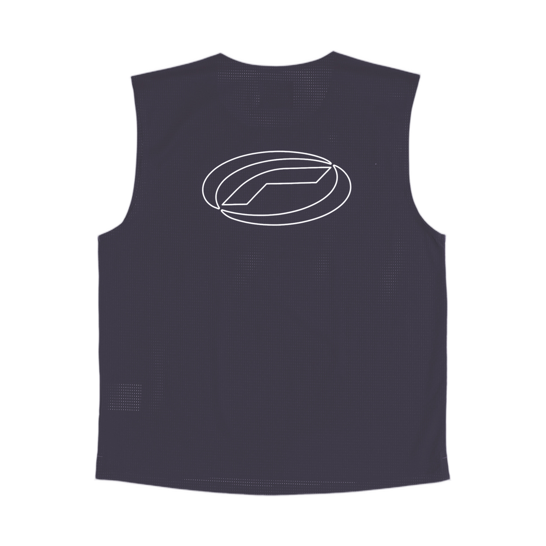 옵티미스틱 러너스 퍼포레이티드 크롭 탱크 탑 블루베리(Optimistic Runners Perforated Crop Tank Top Blueberry) - 2