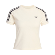 (W) Adidas Terry Towel Cali T-Shirt Off White - KR Sizing