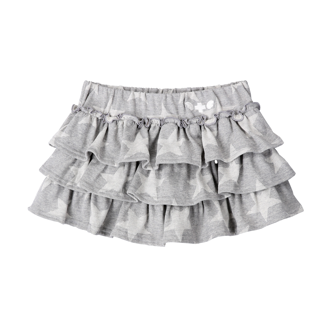 클럿 스튜디오 엔젤 오브 스타 러플 스커트 그레이(Clut Studio Angel of Star Ruffle Skirt Grey)