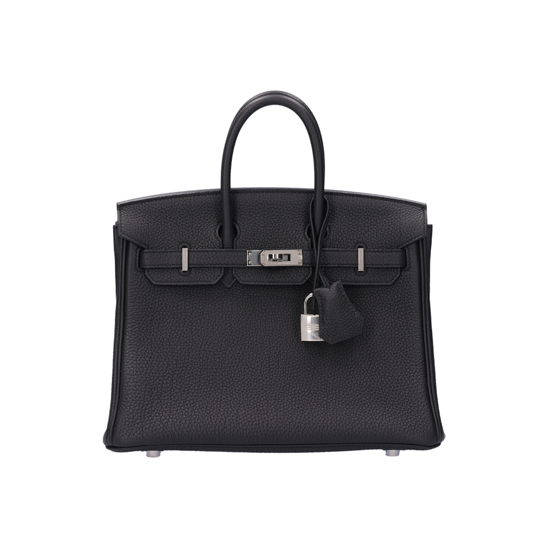 에르메스 벌킨 25 백 토고 누아 은장 D각인(Hermes Birkin 25 Bag Togo Noir Silver Hardware D Stamp)
