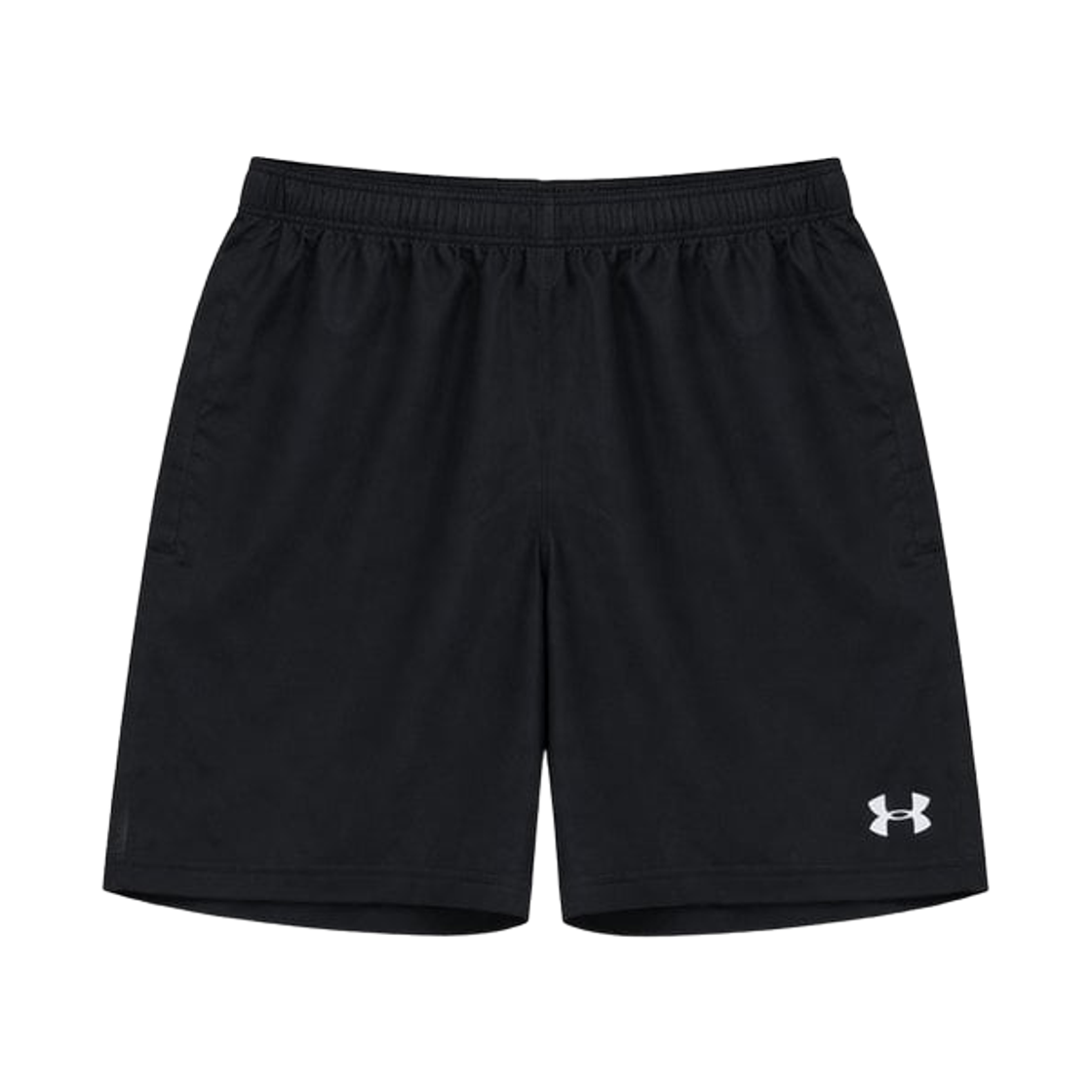 언더아머 테크 우븐 7인치 쇼츠 블랙 화이트(Under Armour Tech Woven 7 Inch Shorts Black White) - 1