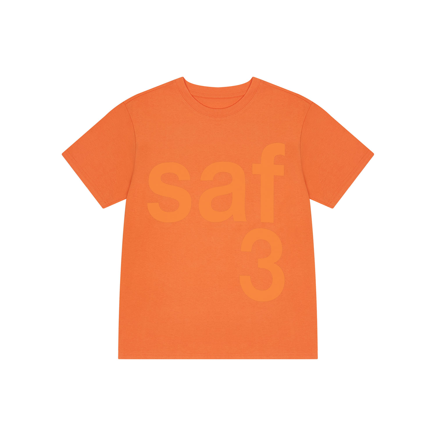 [KREAM 단독] 사파리스팟 1/2 베이직 사파리 티셔츠 오렌지([KREAM 단독] Safarispot 1/2 Basic Safari T-Shirt Orange)