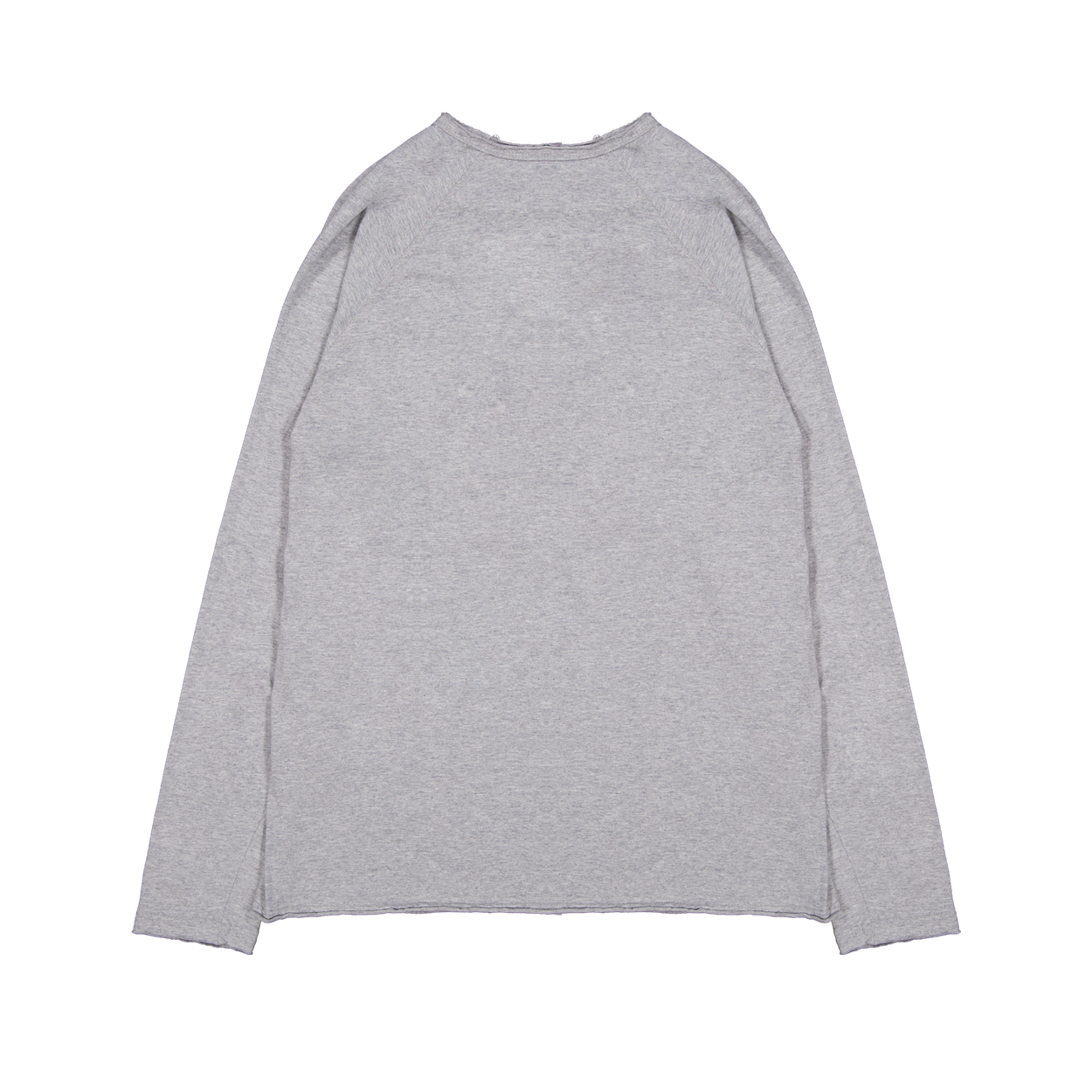 언더마이카 페이디드 코어 집 롱 슬리브 멜란지 그레이(Undermycar Faded Core Zip Long Sleeve Melange Gray) - 3