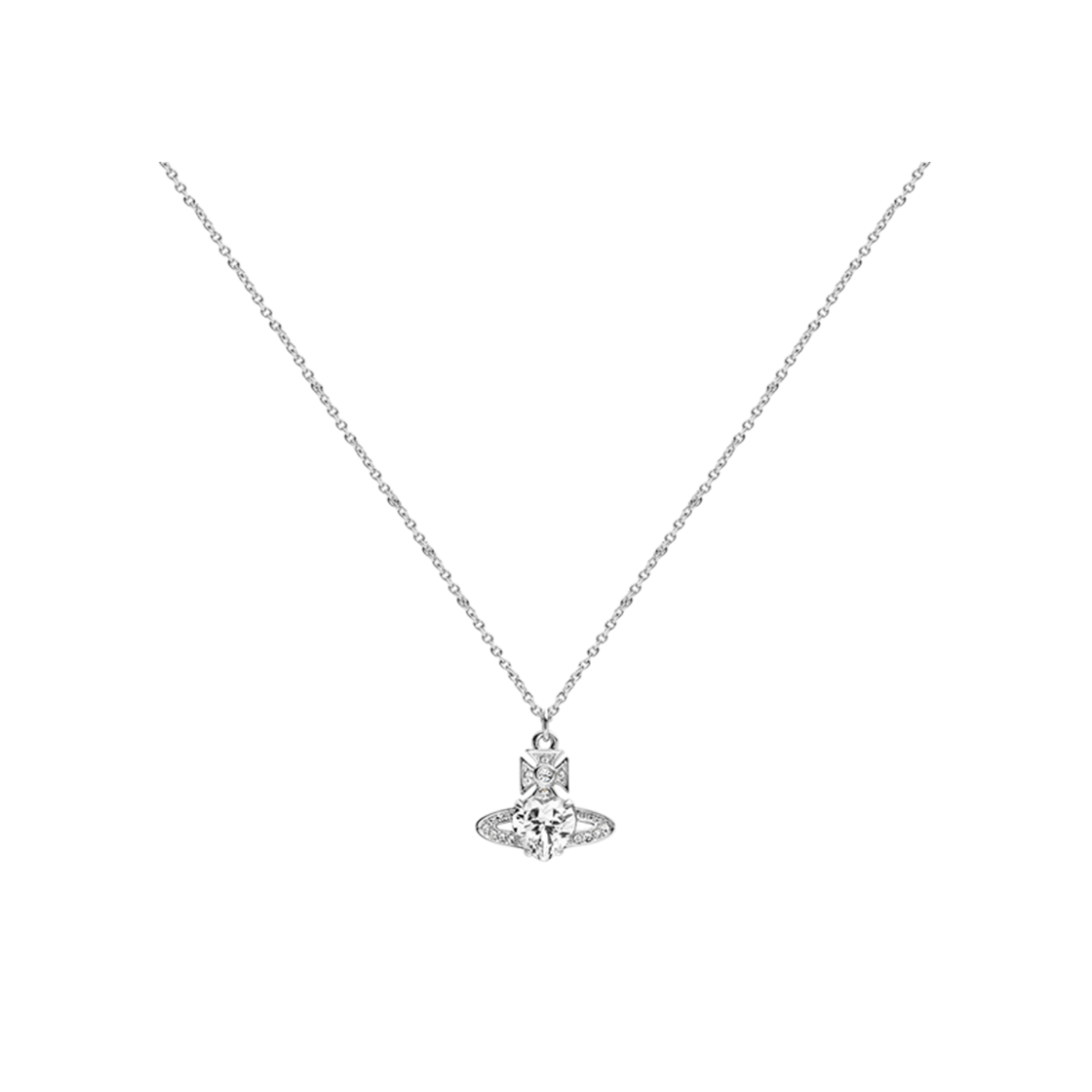 [20% 쿠폰] 비비안 웨스트우드 아리엘라 펜던트 플레티넘([20% 쿠폰] Vivienne Westwood Ariella Pendant Platinum)