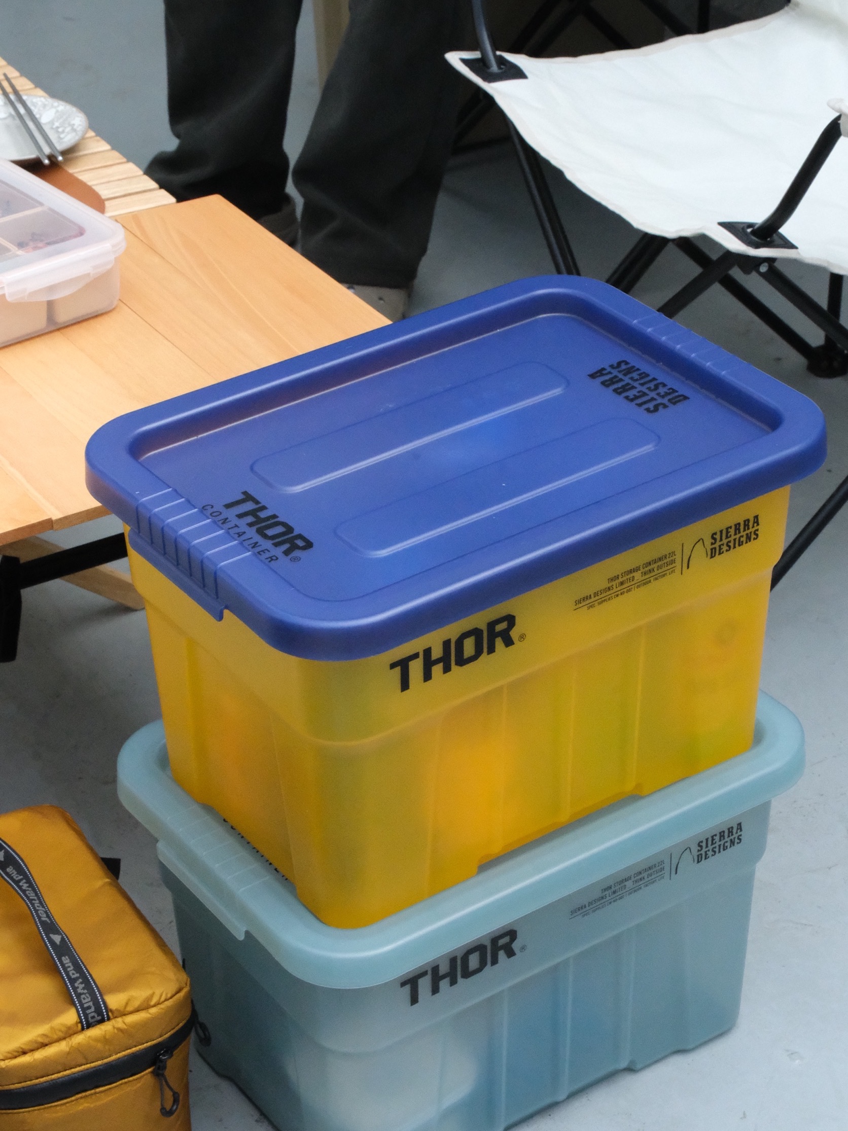 SIERRA DESIGNS GRAND MOTHERSHIP LT THOR Box 22L Clear Multi 착용 스타일 - 9