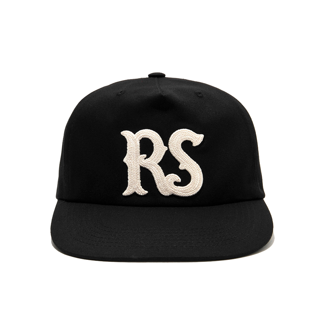 러스트앤스톤 체인 스티치 볼캡 블랙(Rust And Stone Chain Stitch Ball Cap Black)
