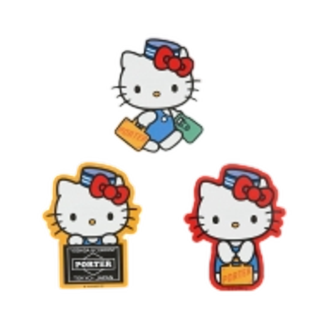 포터 x 헬로 키티 스티커 (3개 세트)(Porter x Hello Kitty Sticker (Set of 3)) - 2