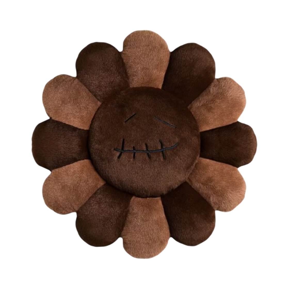 - Takashi Murakami x Travis Scott Cactus Jack Flower 60cm Plush Cushion Brown