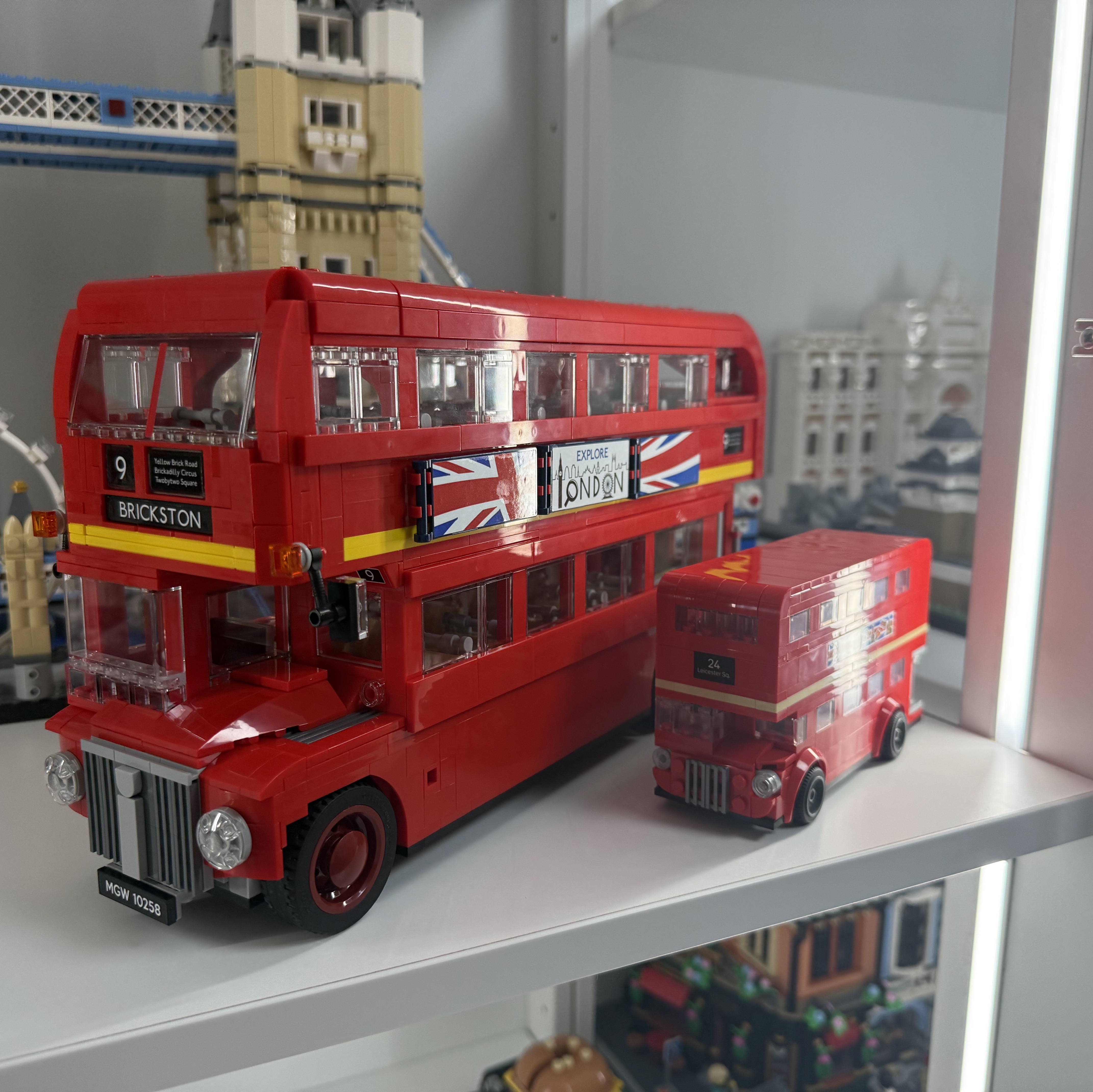 Lego London Bus 착용 스타일
