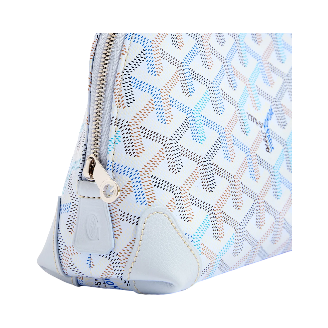 고야드 방돔 PM 파우치 멀티컬러 폴라 블루(Goyard Vendome PM Pouch Multicolor Polar Blue) - 2