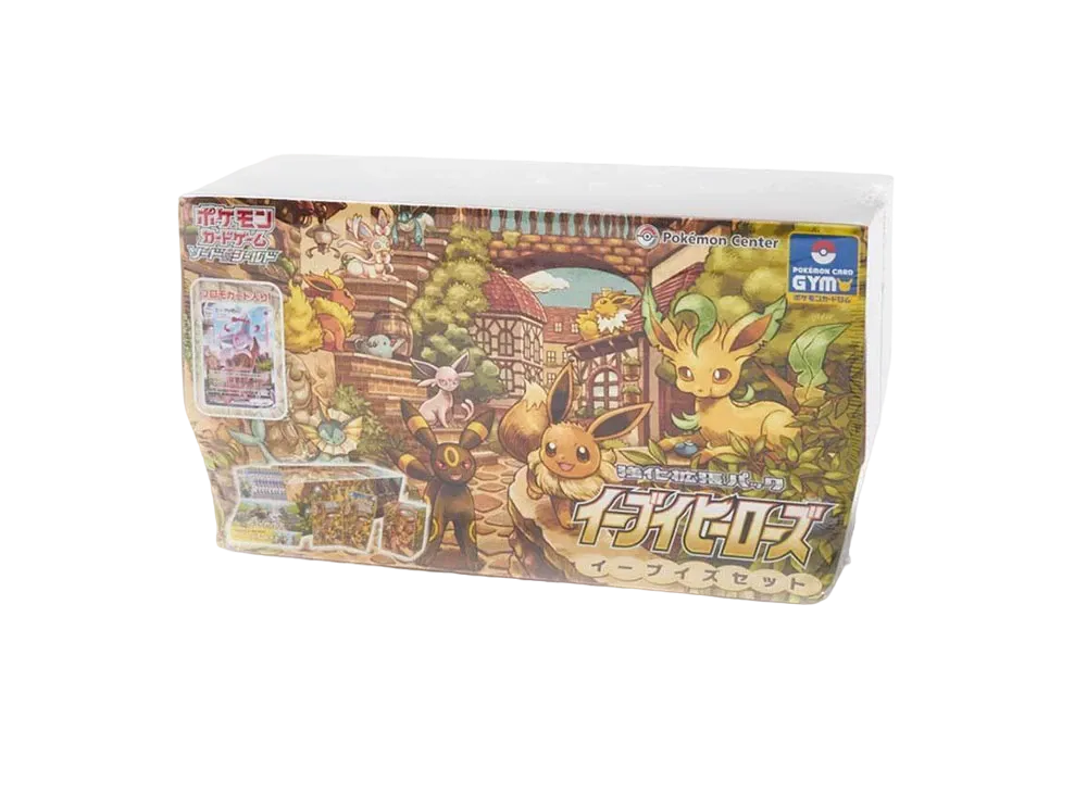 포켓몬 TCG 소드&실드 강화 확장팩 이브이 히어로즈 짐 세트 (일어판)(Pokemon TCG Sword&Shield Enhanced Expansion Pack Eevee Heroes Gym Set (Japanese Ver.)) - 1