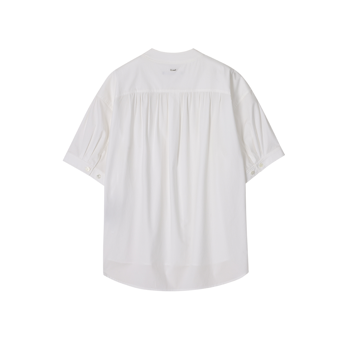 송지오 컬렉션 한복 하프 셔츠 화이트(SONGZIO COLLECTION Hanbok Half Shirt White) - 2