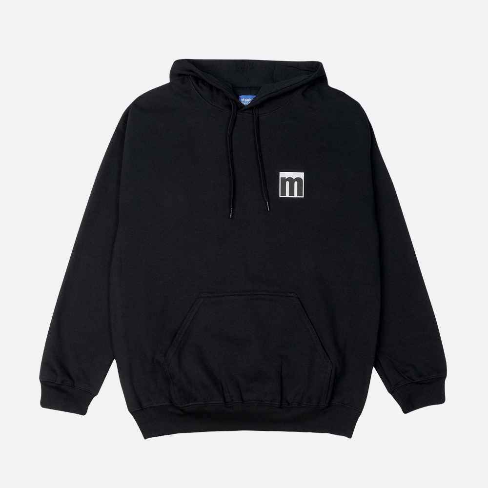 맨하탄 레코즈 플래그쉽 로고 후디 - 블랙(Manhattan Records Flagship Logo Hoodie - Black) - 2