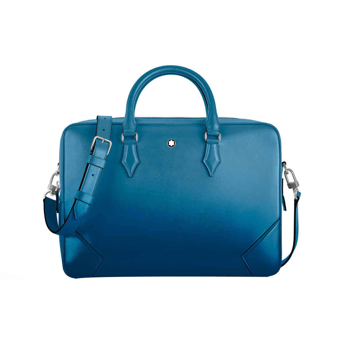 몽블랑 마이스터스턱 도큐먼트 케이스 스푸마토 스모키 블루(Montblanc Meisterstuck Document Case Sfumato Smoky Blue) - 1