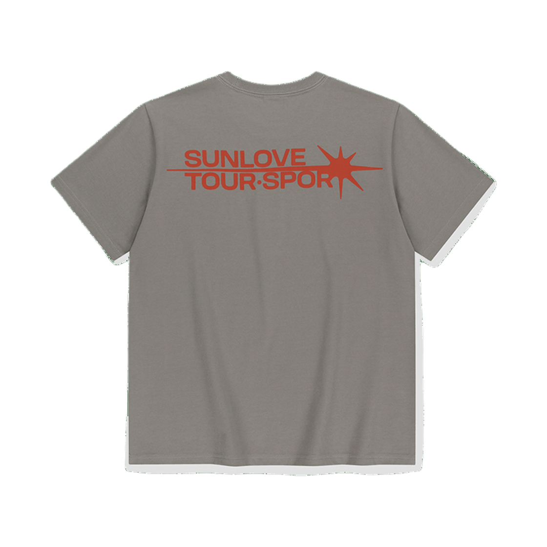[트리플적립]썬러브 플래시 로고 티 그레이([트리플적립]SUNLOVE Flash Logo Tee Grey)