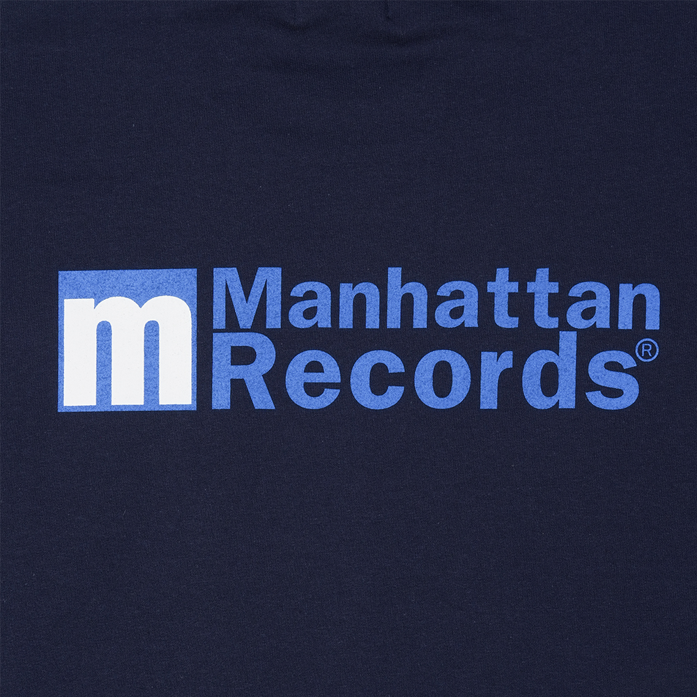 맨하탄 레코즈 박스 로고 크루넥 - 네이비(Manhattan Records Box Logo Crew Neck - Navy) - 5